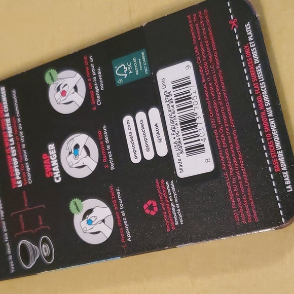 Tik Tok Popsocket - Blue - Picture 6 of 7